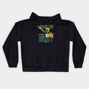 Jump on the 10VE™ Boat Kids Hoodie